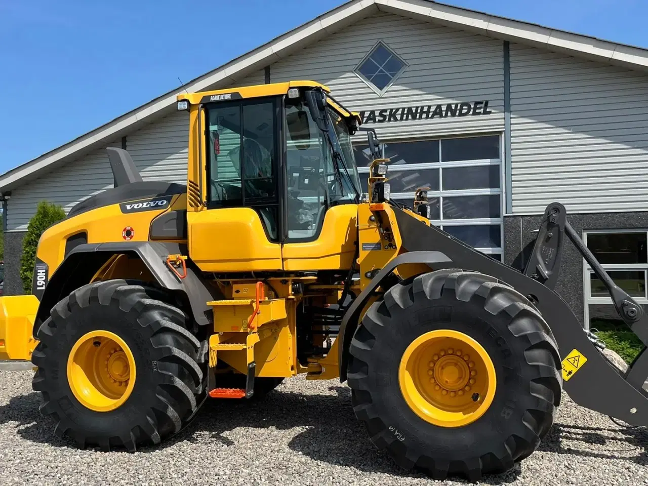 Billede 17 - Volvo L90H H2 AGRICULTURE Dansk-maskine, Co-Pilot, LANG-BOM & med 750mm Michelin MEGA X BIB hjul.