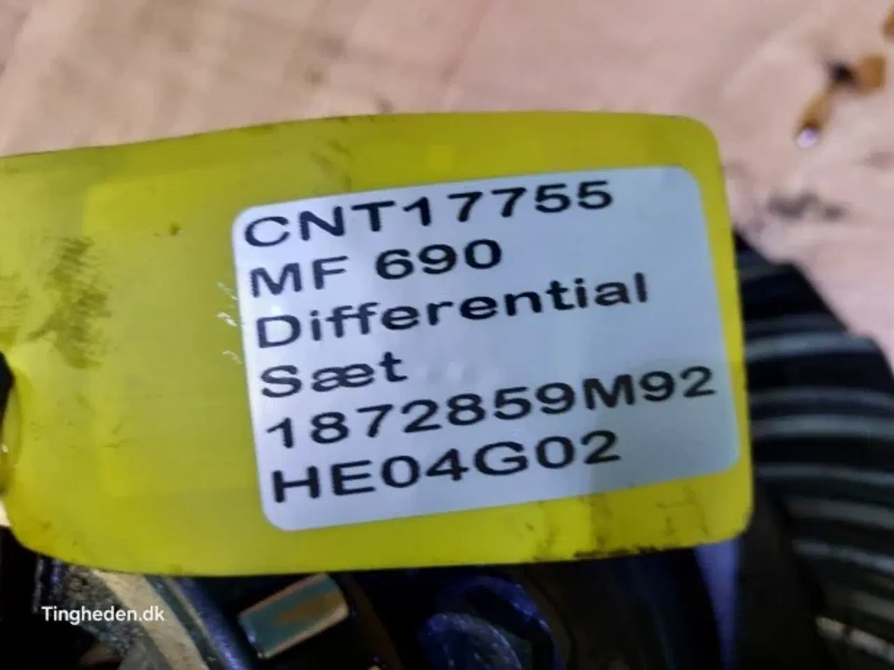 Billede 17 - Massey Ferguson 690 Transmission Sæt 1872859M92