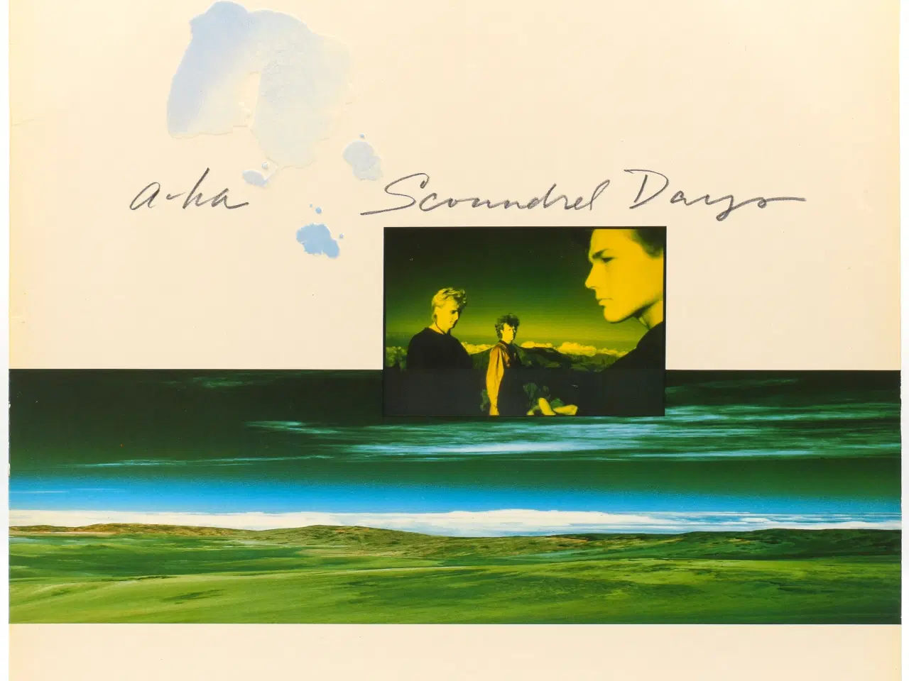 Billede 1 - A-ha - Scoundrel Days - GER 1986 (VG+/VG+)
