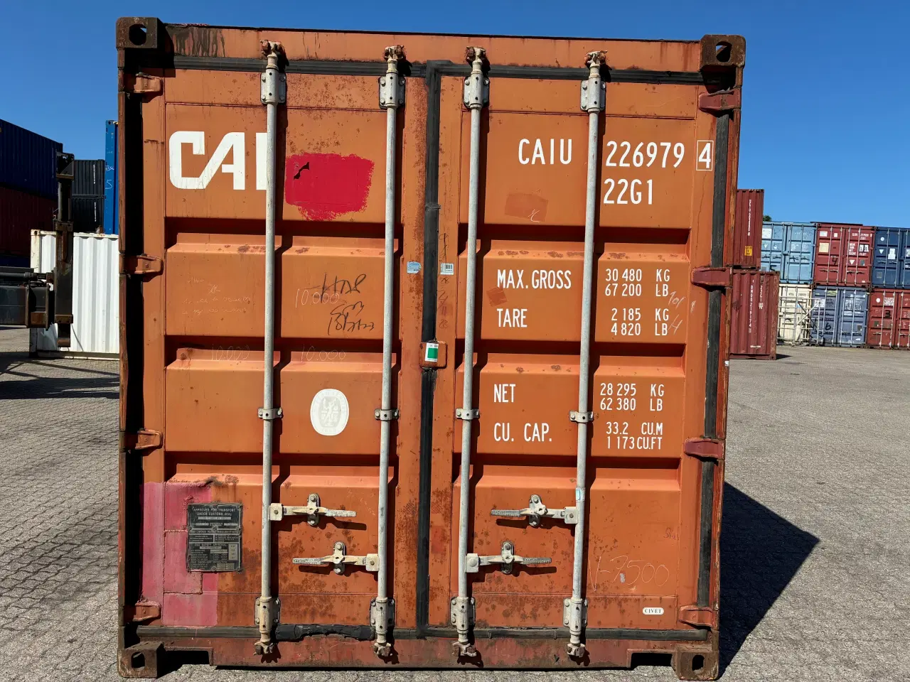 Billede 1 - 20 fods Container- ID: CAIU226979-4