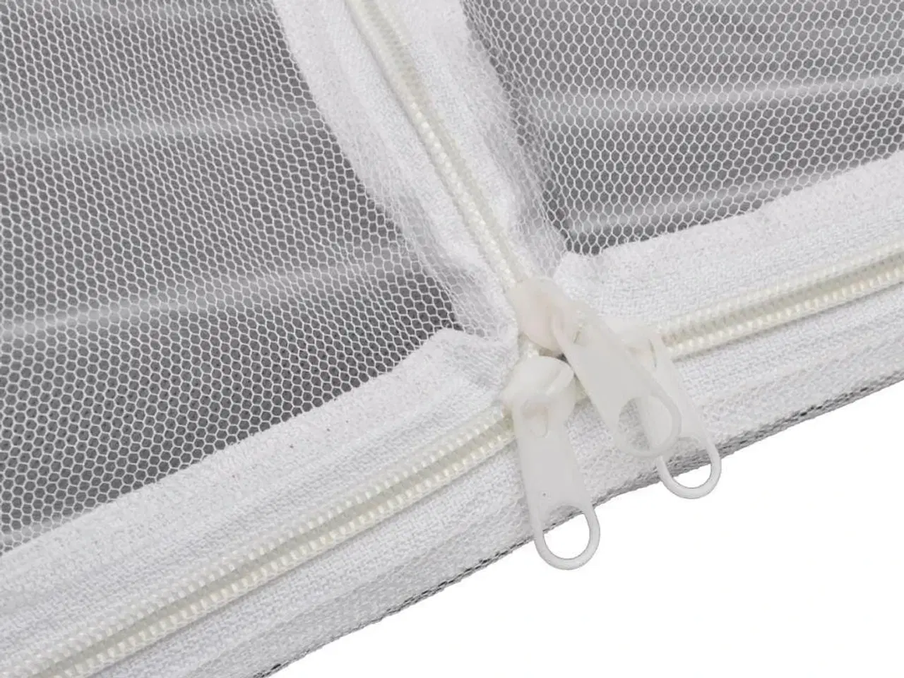 Billede 8 - Mongolsk myggenet 2 åbninger 200 x 180 x 150 cm hvid