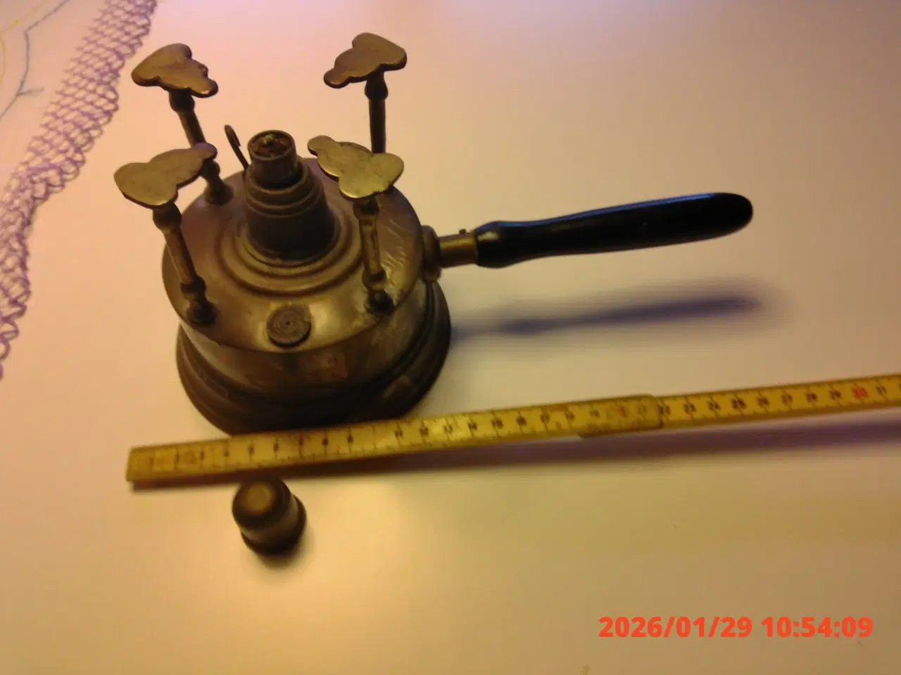 Billede 4 - Gamle campingblus i messing