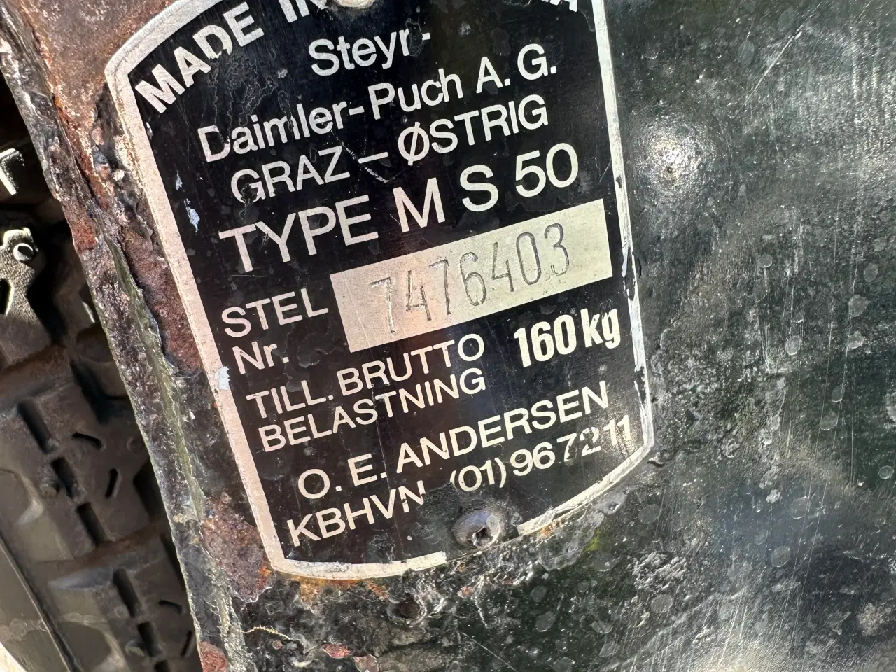 Billede 4 - Puch MS50, 2 håndgear, 1975