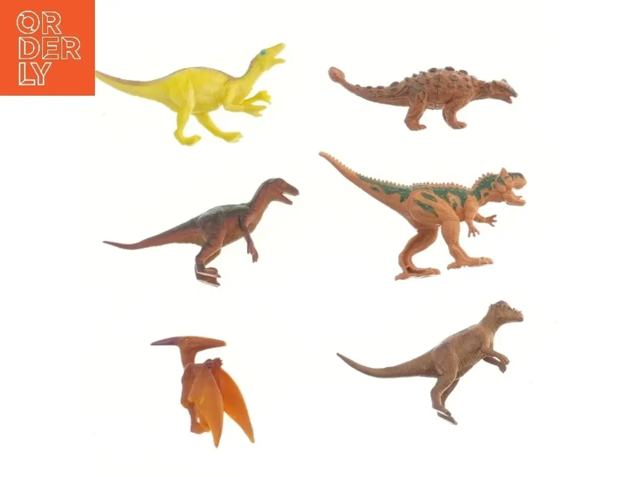 Billede 1 - Sæt med dinosaurfigurer (str. 6 stk 12 cm)
