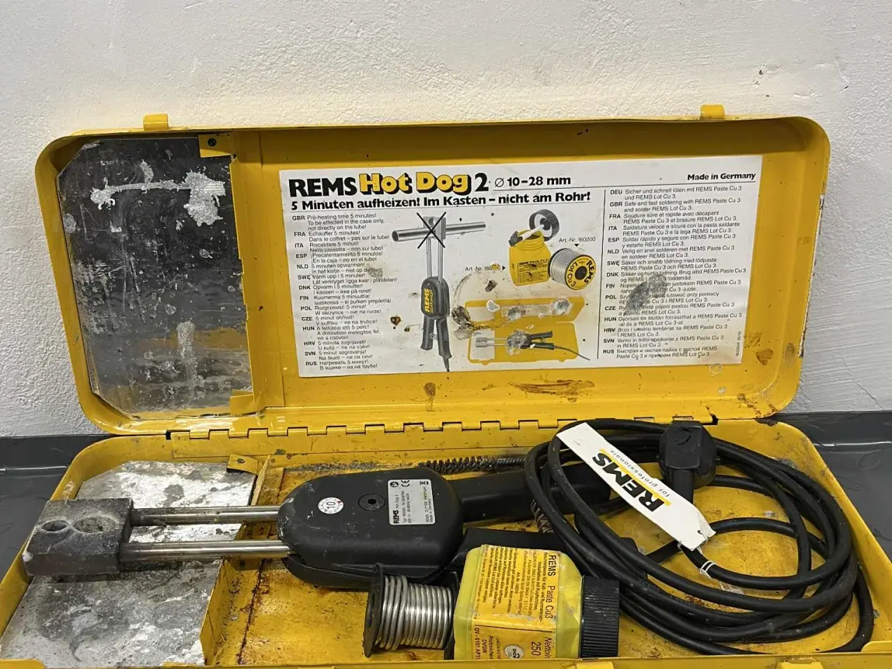 Billede 2 - Rema elektrisk loddekolbe 500.-