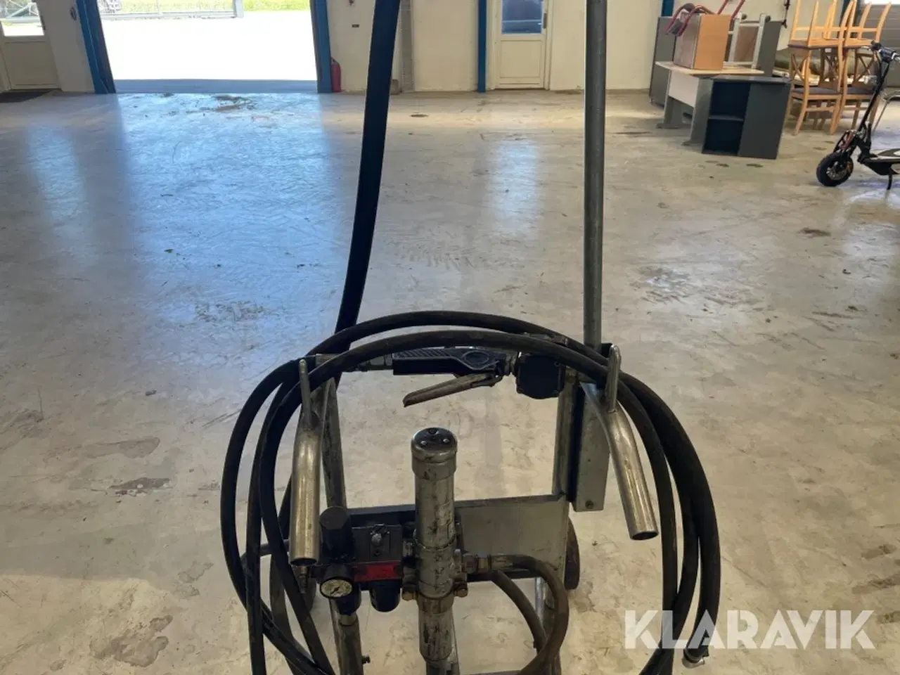 Billede 8 - Olietønde vogn Yamada 851-954 med pumpe