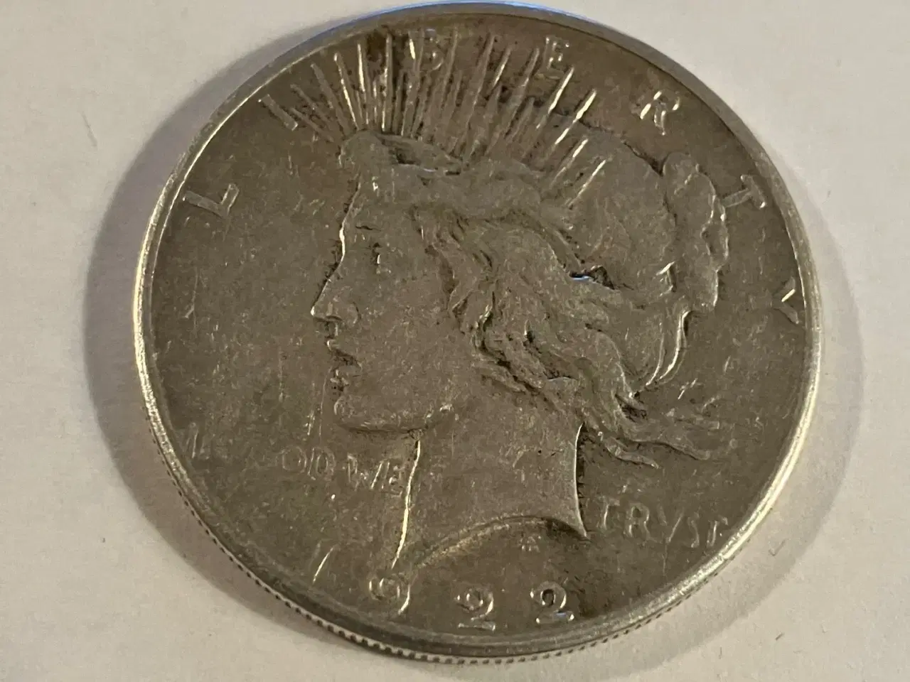 Billede 1 - One Dollar 1922 USA "Peace Dollar"