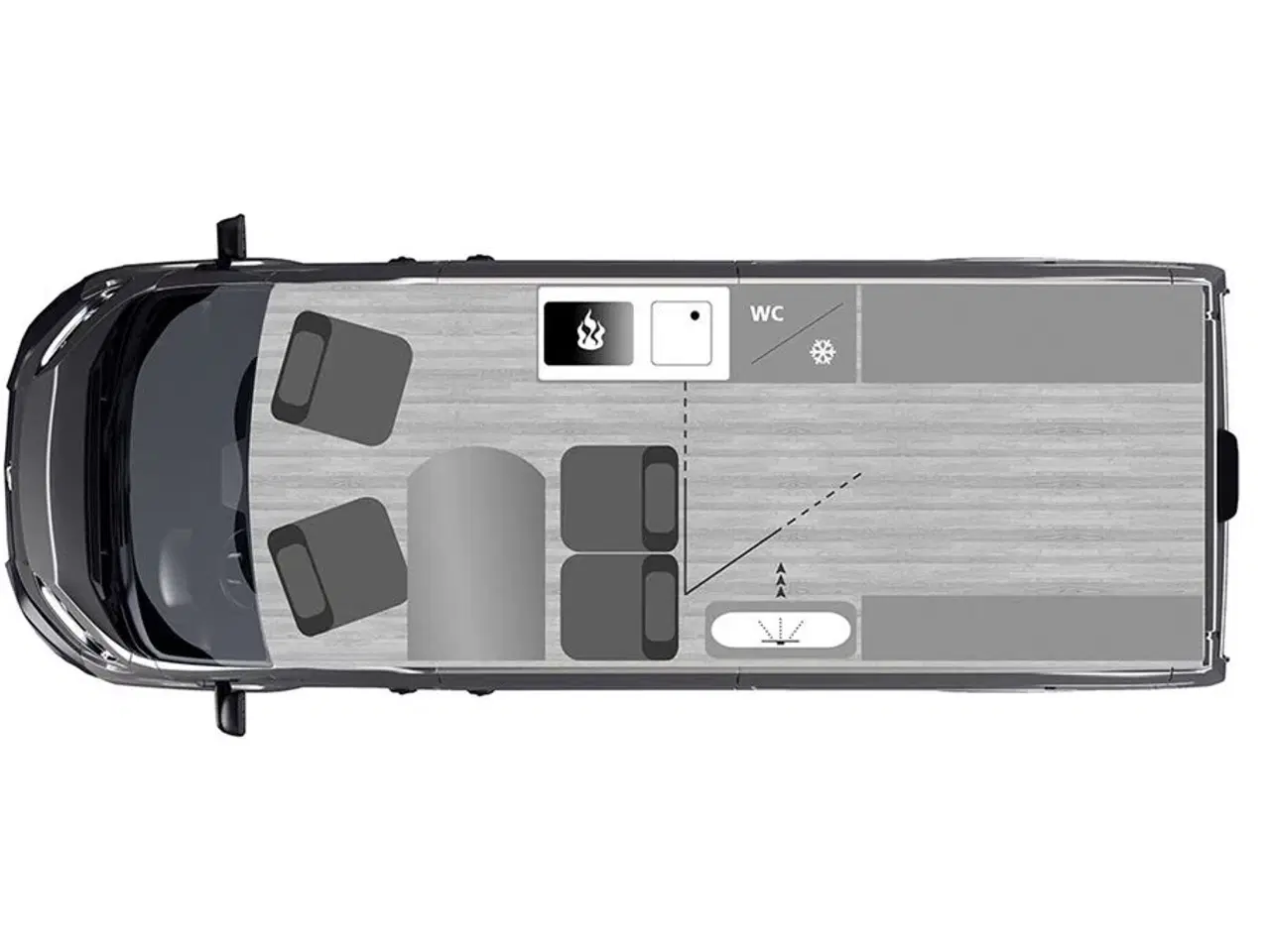 Billede 2 - 2026 - FURGOK XPACE 600   Innovativ van med ekstrem plads &amp;amp;amp;amp;amp;amp; lounge