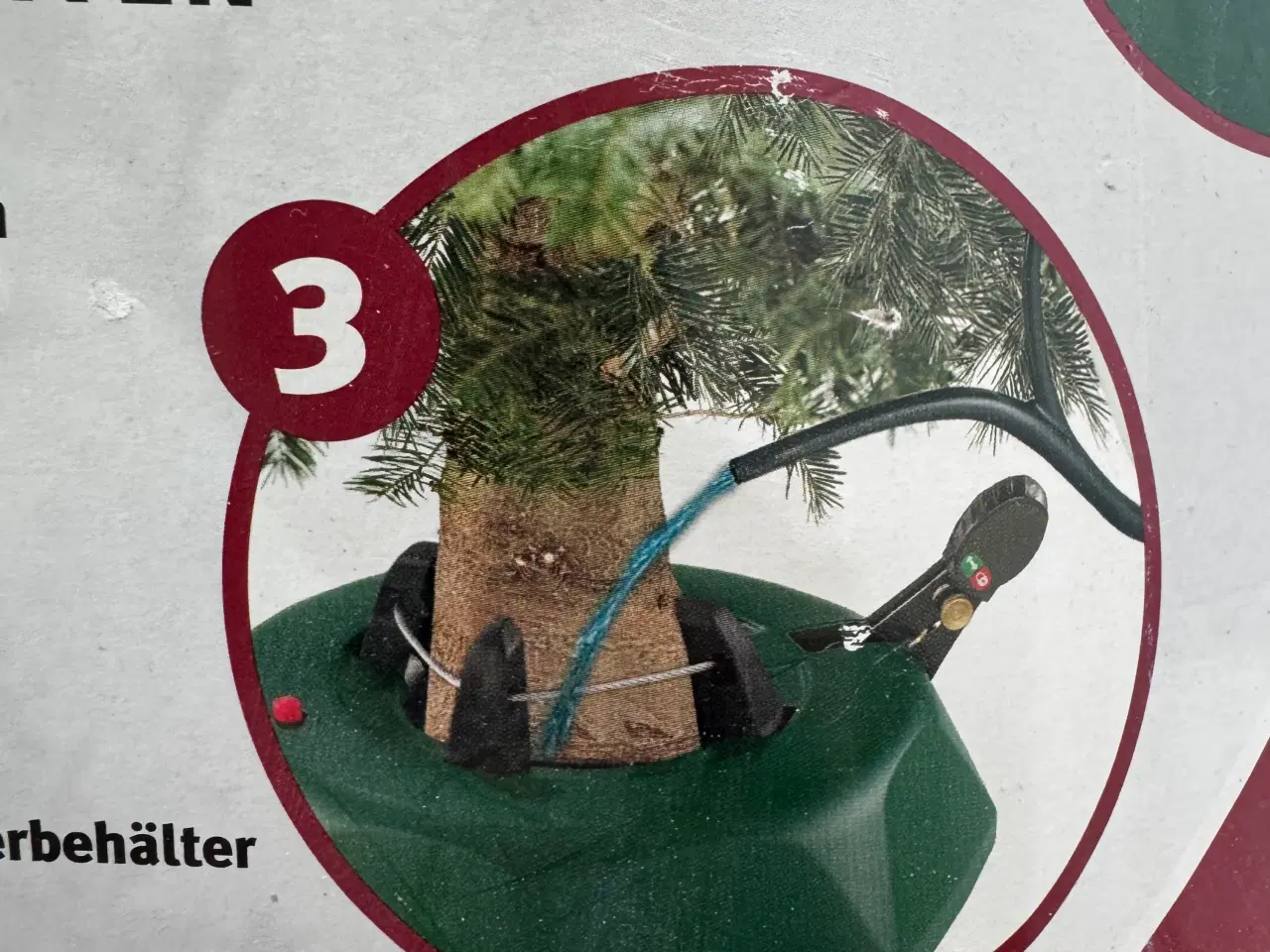 Billede 5 - Selvjusterende juletræsfod