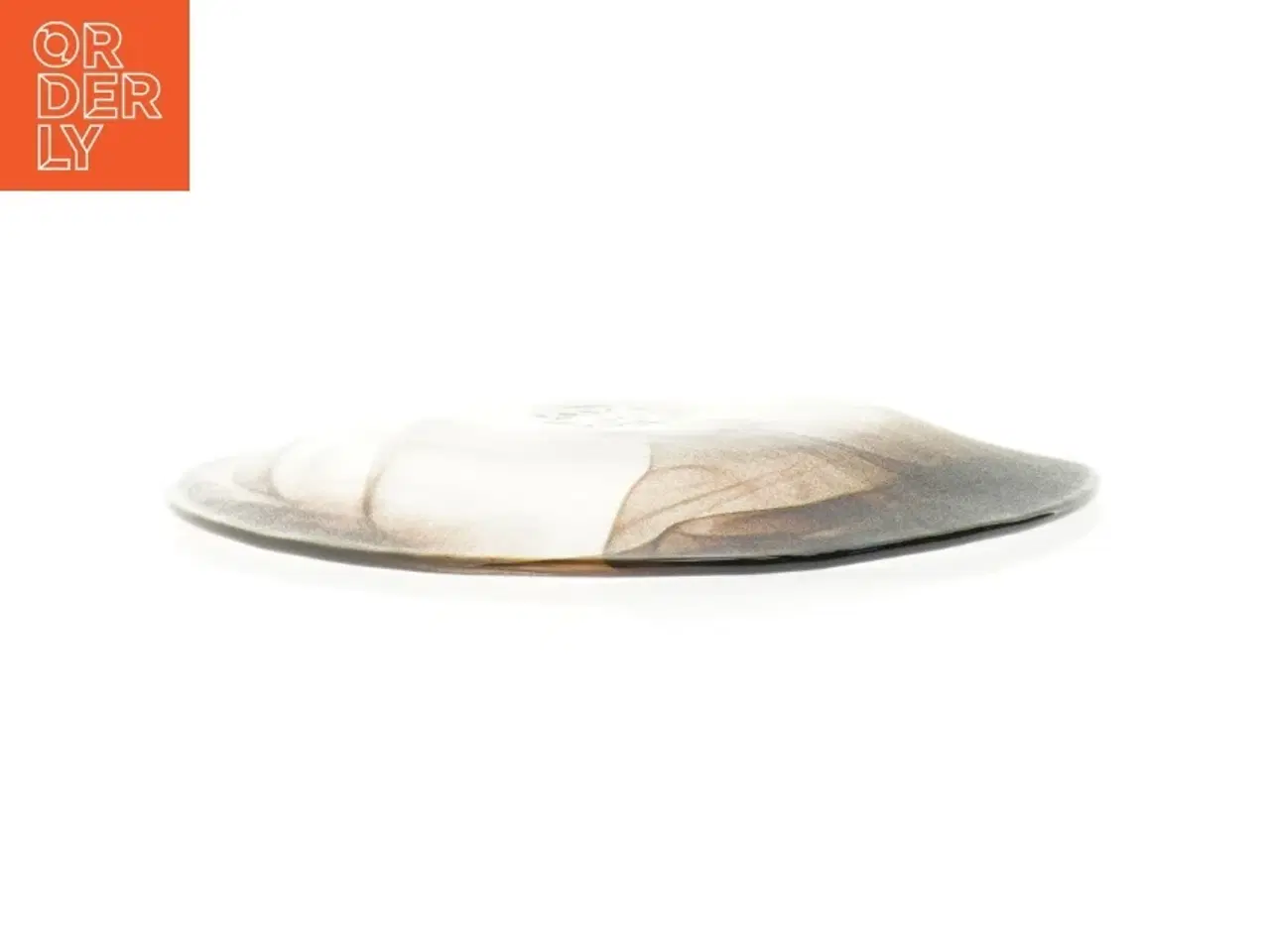 Billede 2 - Dekorativt glasfad (str. O 29 cm)