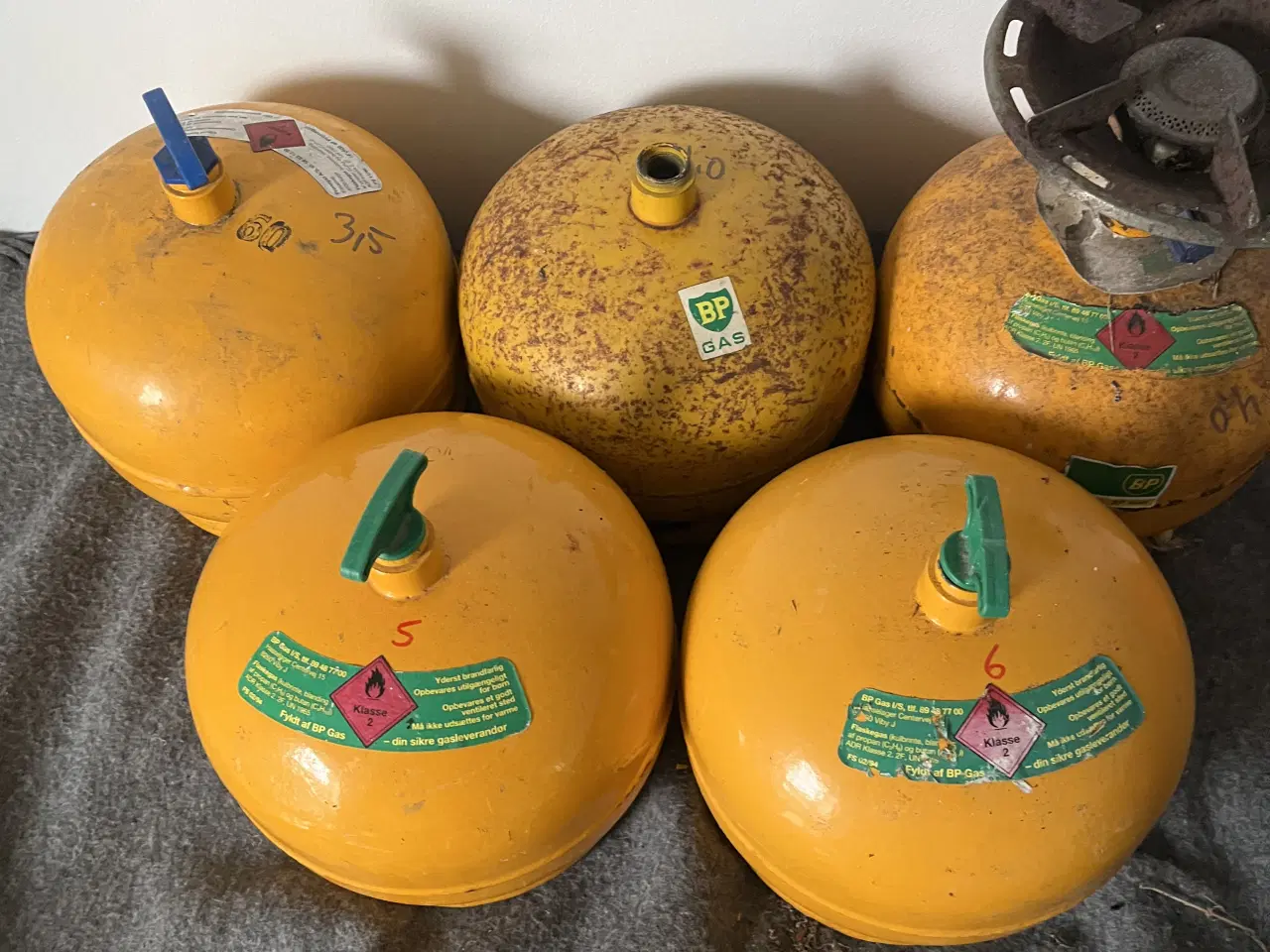Billede 1 - 2 kg BP gasflasker 