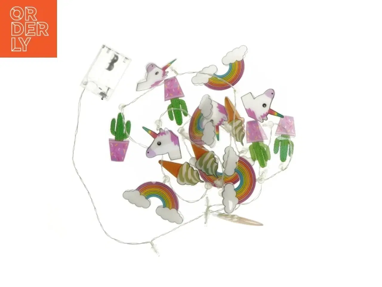 Billede 1 - Unicorn lyskæde 240 cm (str. 240 cm)