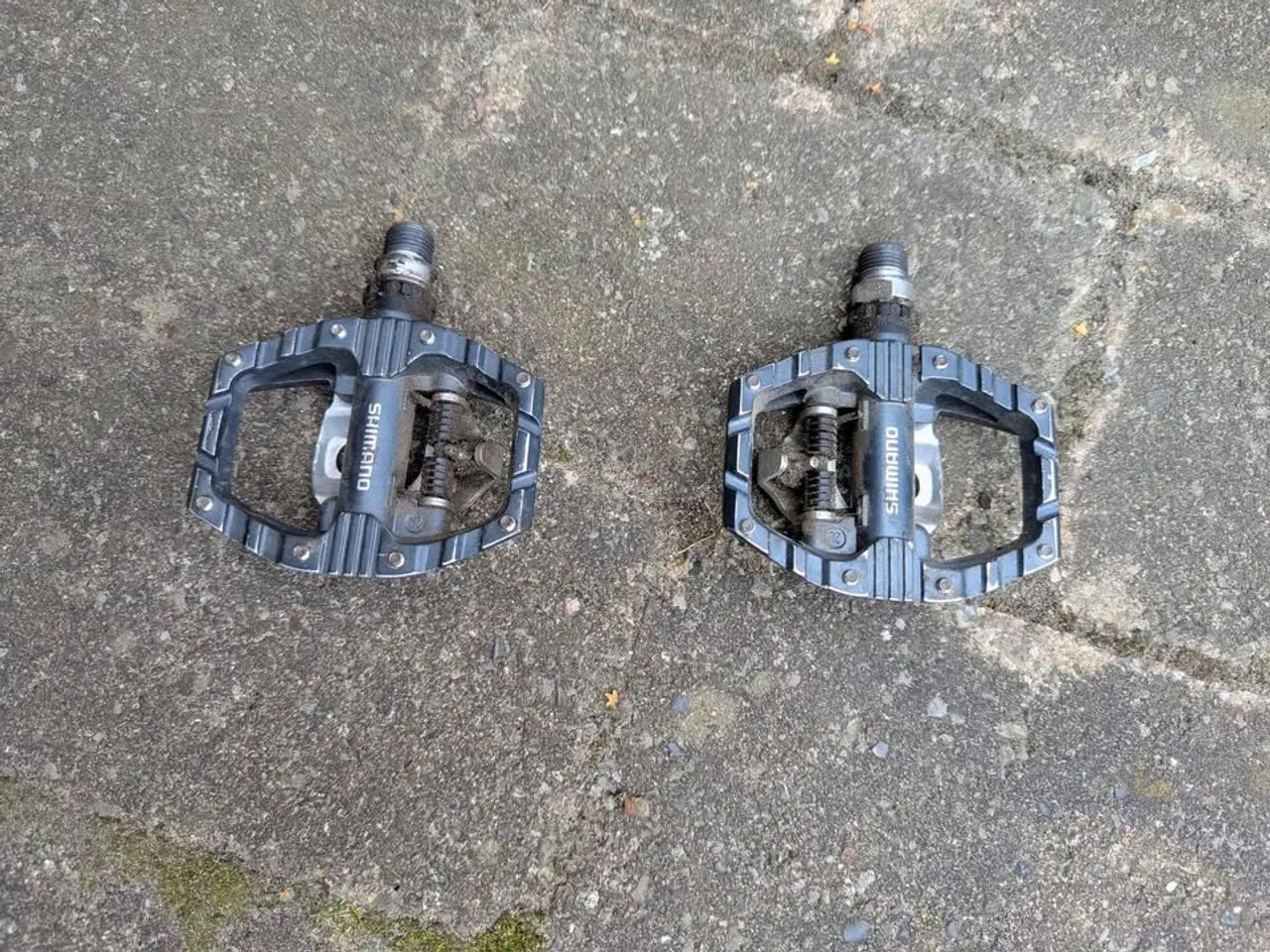 Billede 1 - Shimano Pedalsæt Combi SPD PD-EH500 Sort