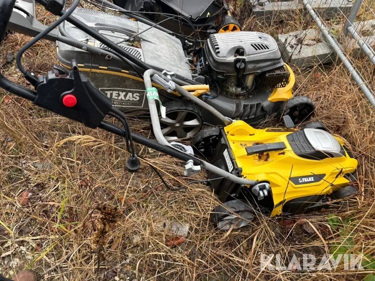 Billede 5 - Græsslåmaskiner 6 styk bl.a. Stiga, Texas, falke