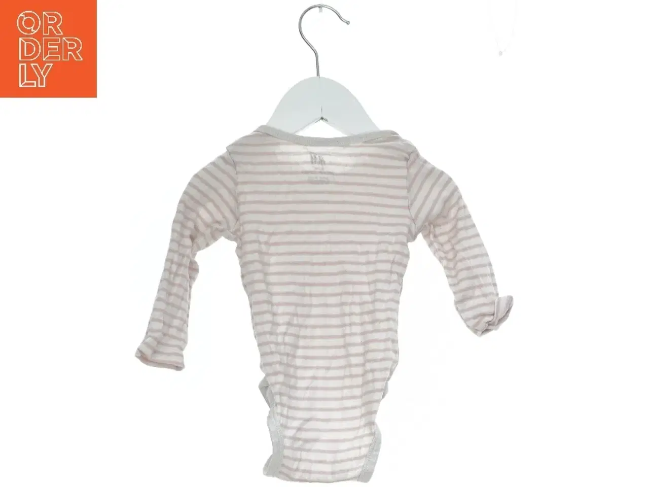 Billede 2 - Langærmet bodystocking med striber fra H&M (str. 62)