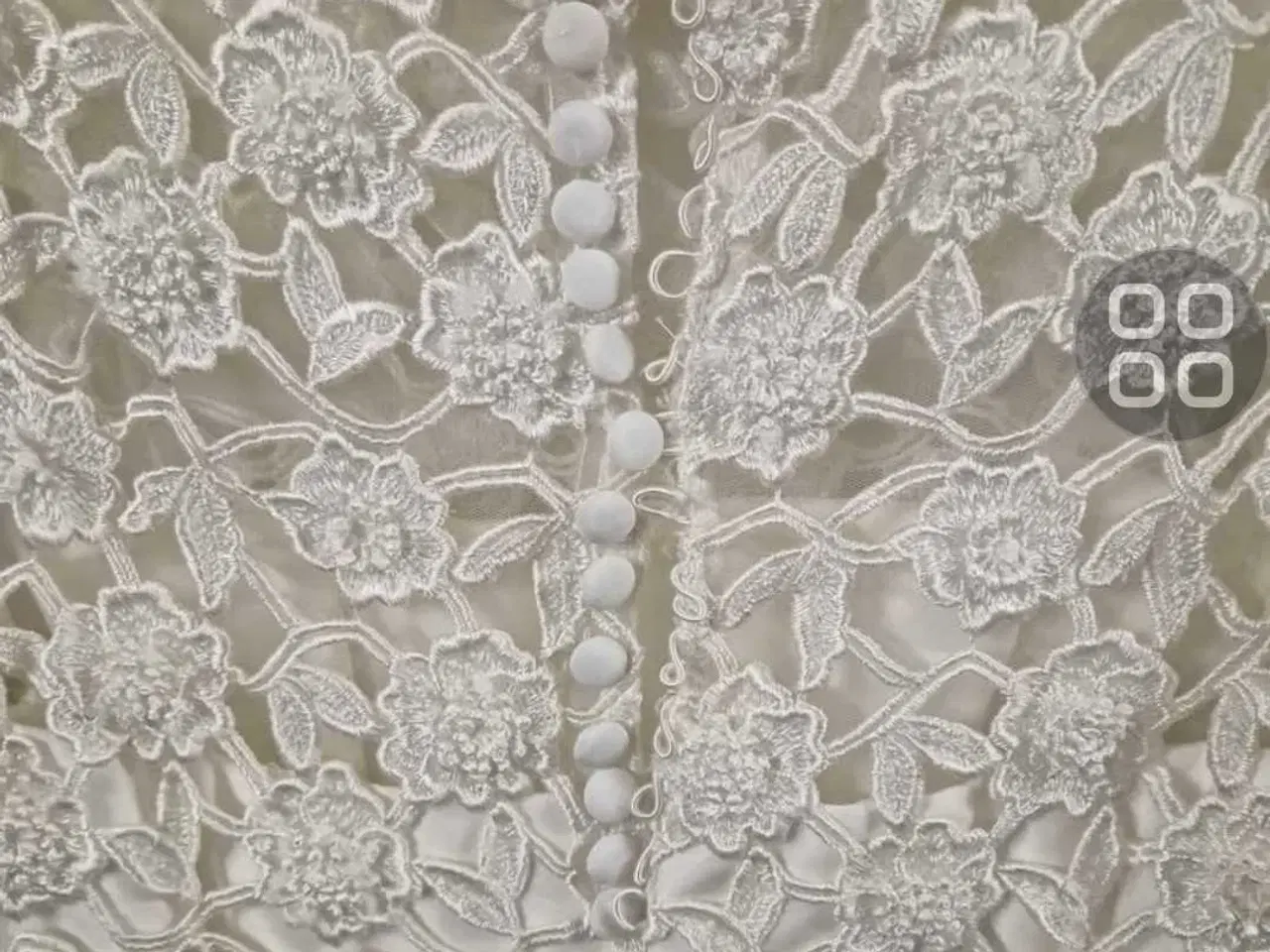 Billede 4 - Brudekjole cremefarvet