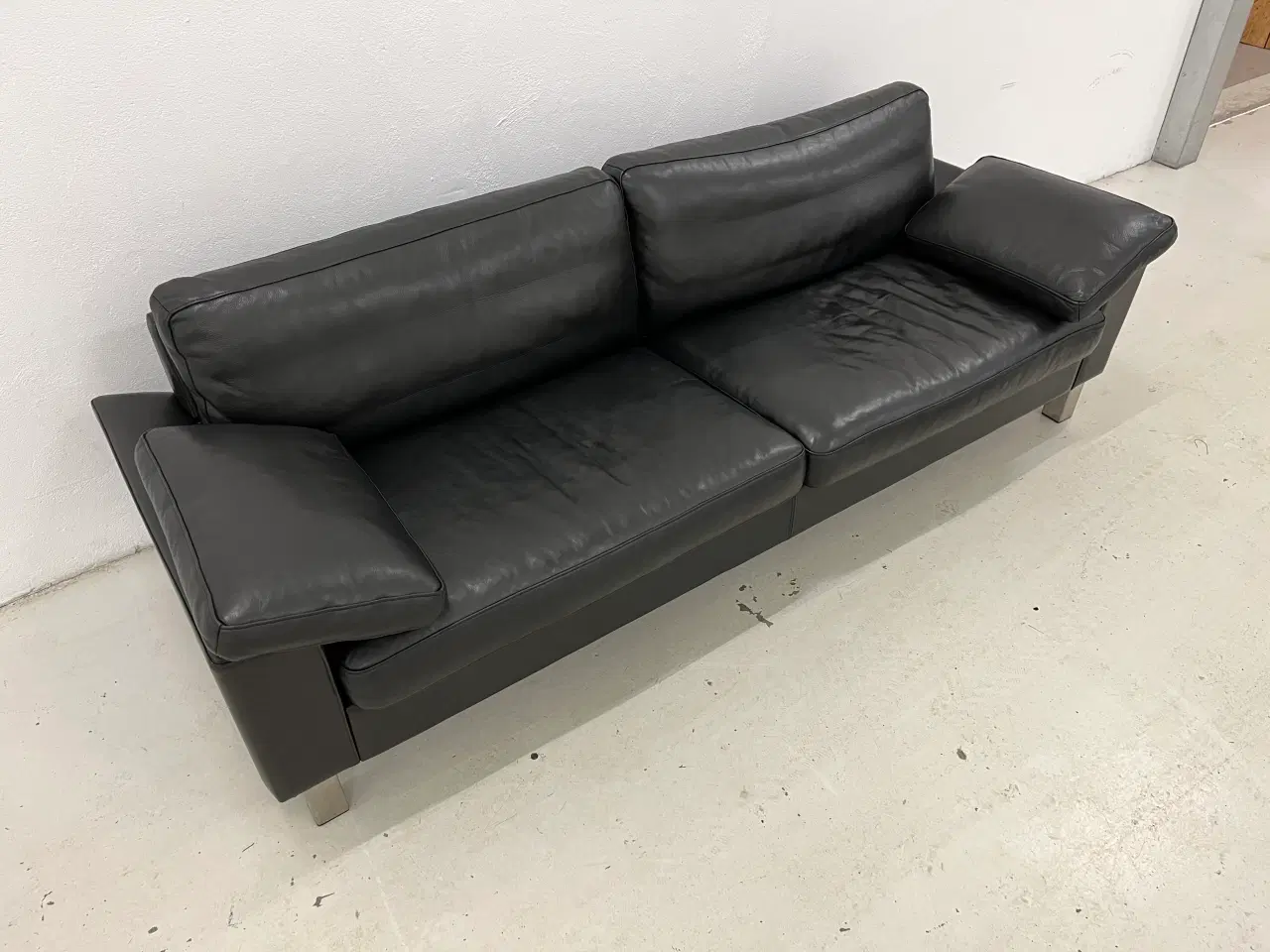 Billede 5 - Mogens Hansen MH995 3 Pers.Sofa i sort prestige.