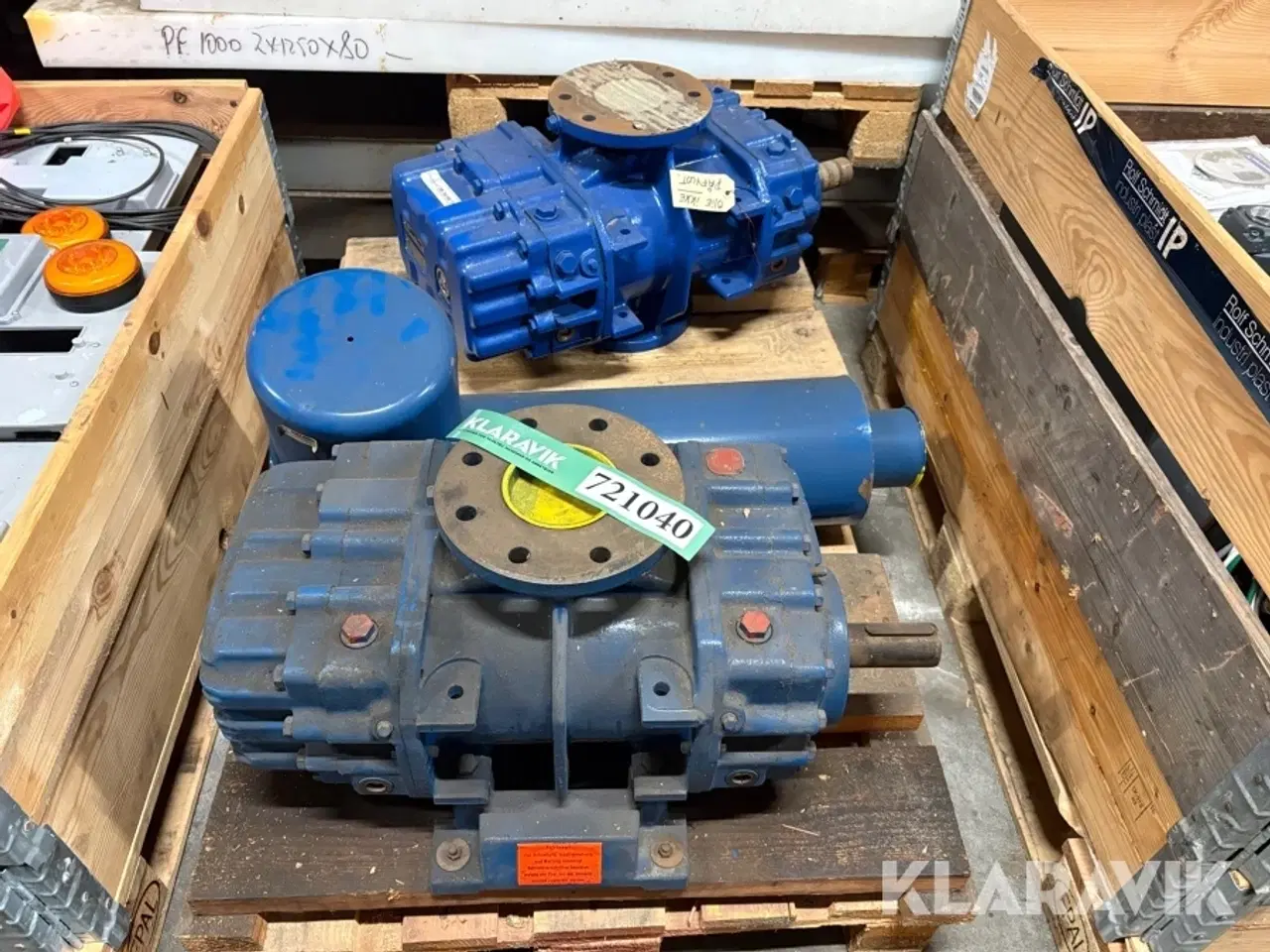 Billede 1 - Industriel rootsblæser 2 styk Aerzen GMA 12.5