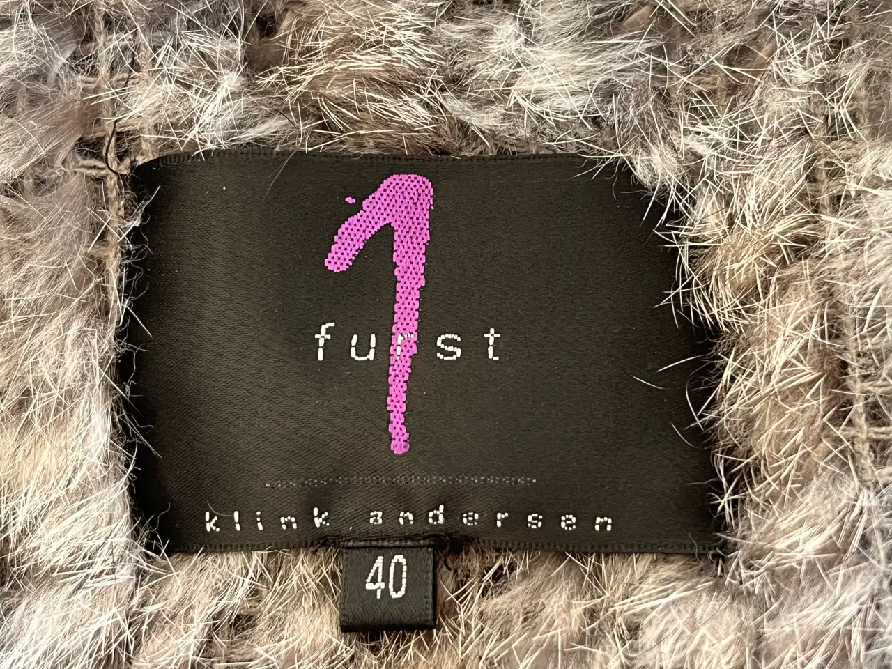 Billede 9 - 1 Furst/ Klink Andersen pelsvest med pelskrave