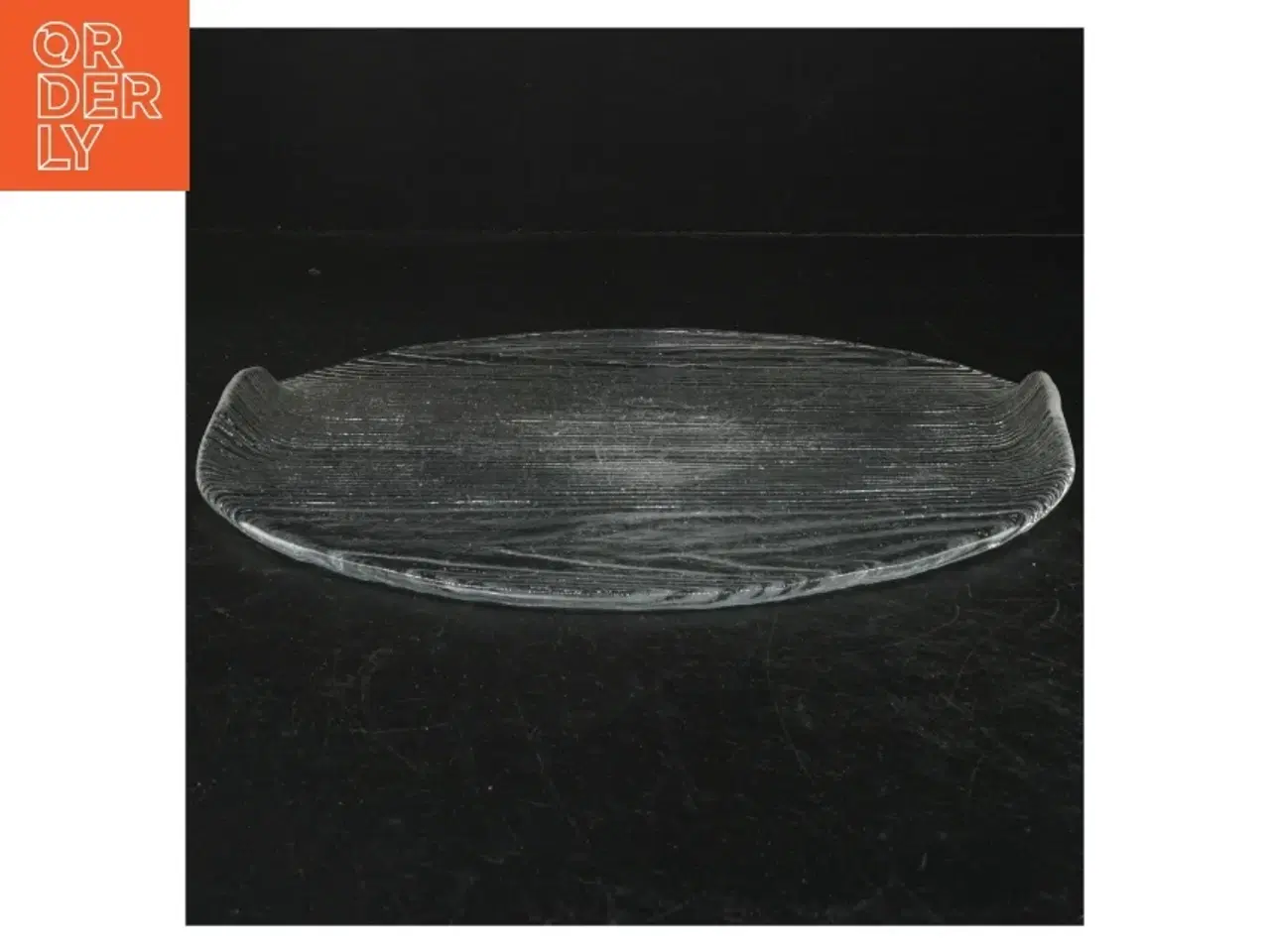Billede 1 - Glasfad (str. Ø. 27 cm)