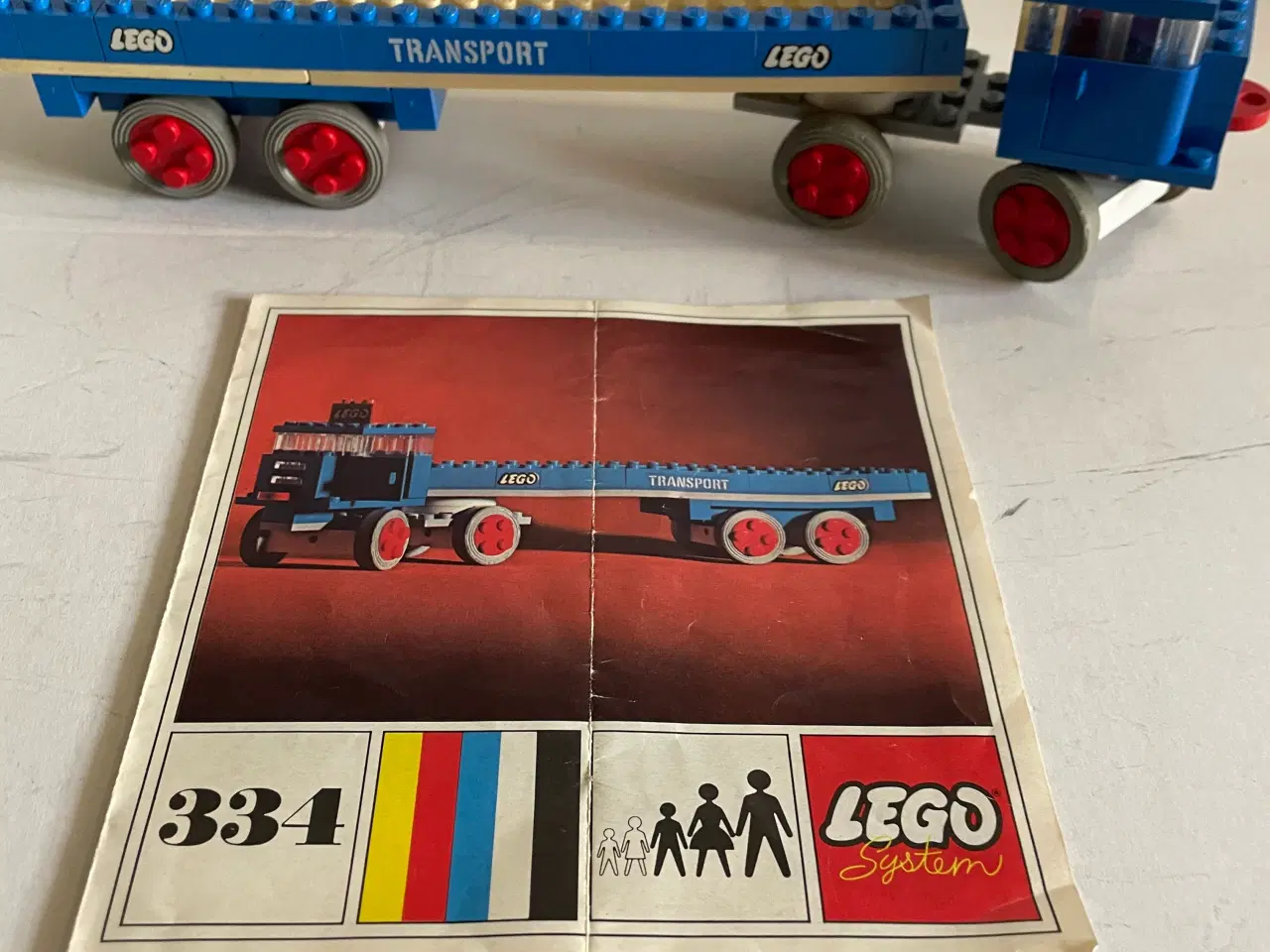 Billede 1 - Gl. sjælden Lego lastbil fra 1967