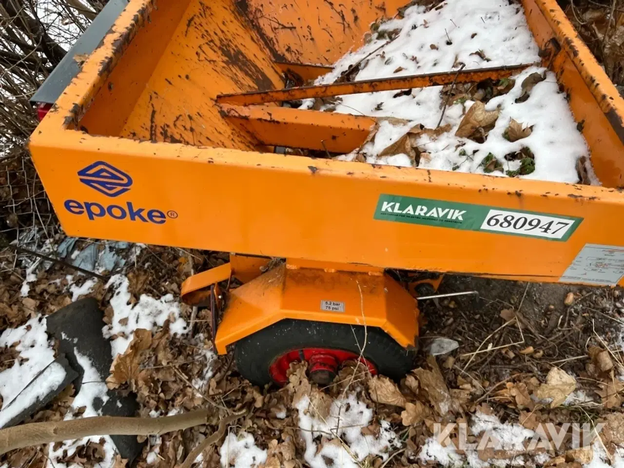 Billede 2 - Salt/grusspreder Epoke ITM35