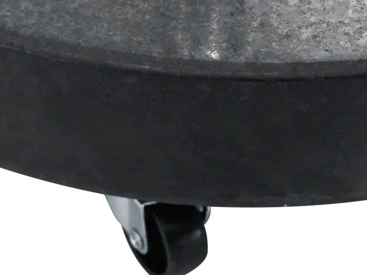 Billede 3 - Parasolfod granit 30 kg rund sort