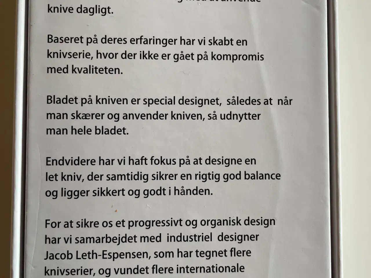 Billede 4 - Køkkenkniv fra Risvig