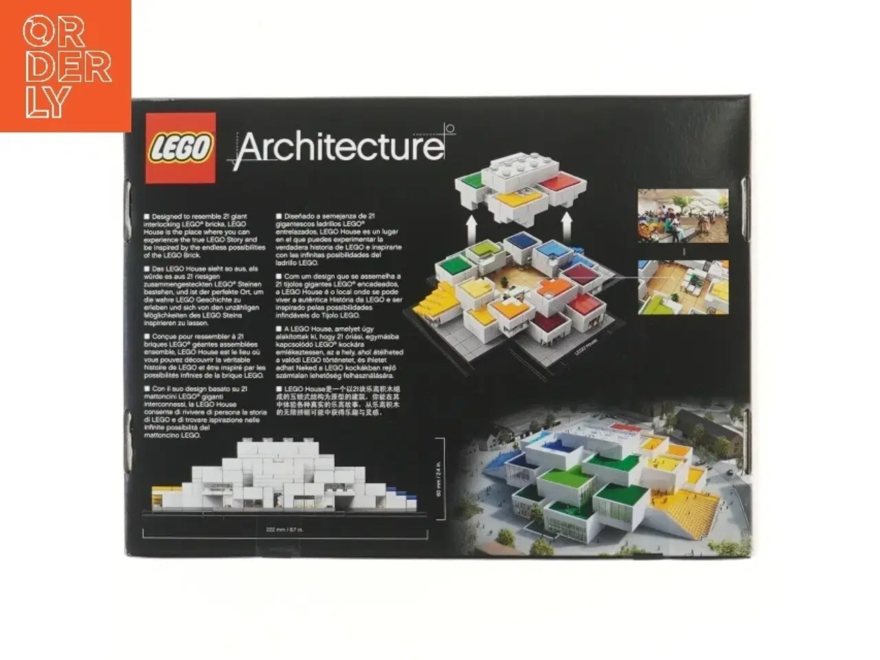 Billede 2 - LEGO Arkitektur LEGO House fra Lego (str. 29x19 cm)