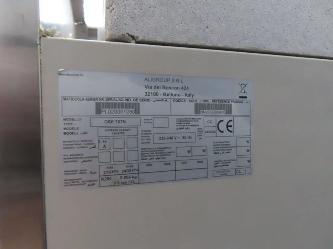 Billede 4 - Køleskab OLIS FROST OSE 70TN