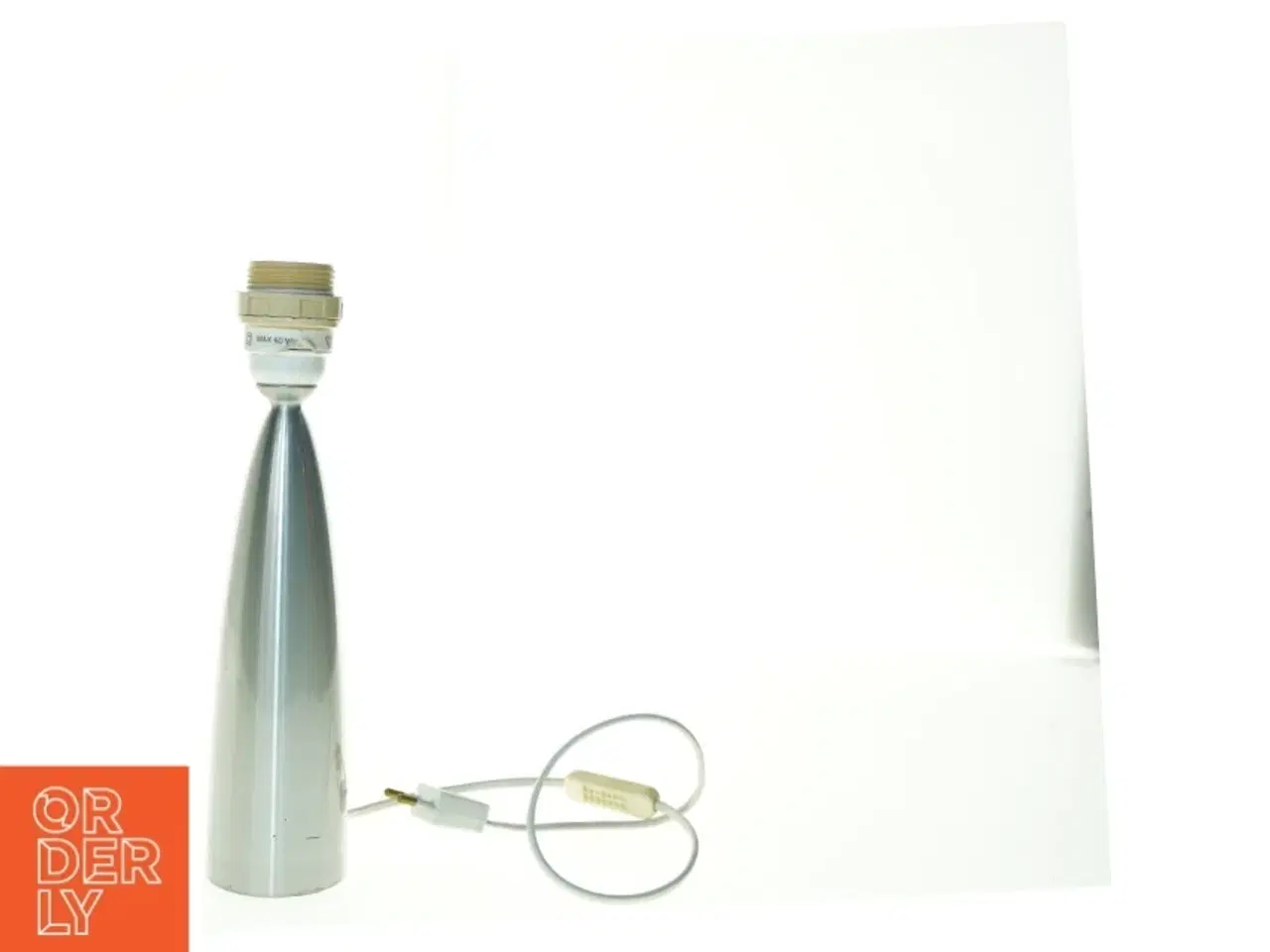Billede 1 - Le Klint lampefod i aluminium (str. 29 x 7 cm)