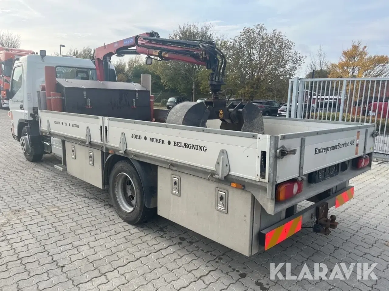 Billede 4 - Lastbil Fuso Canter 7C15 Eco Hybrid med kran
