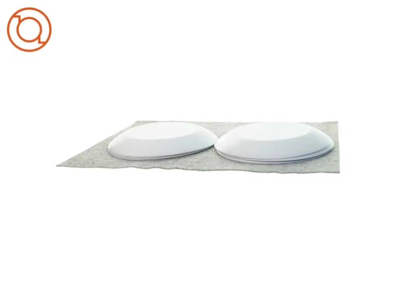 Billede 4 - Tallerkner med print 6 stk. (str. 28cm)