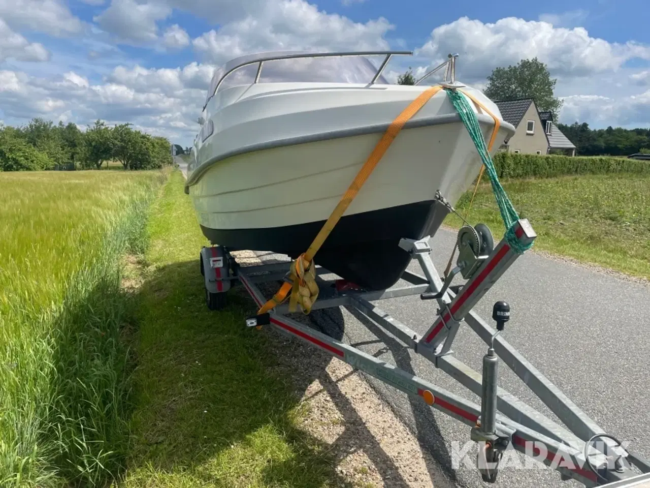 Billede 3 - Båd Sport-yacht Flaming 430 med bådtrailer