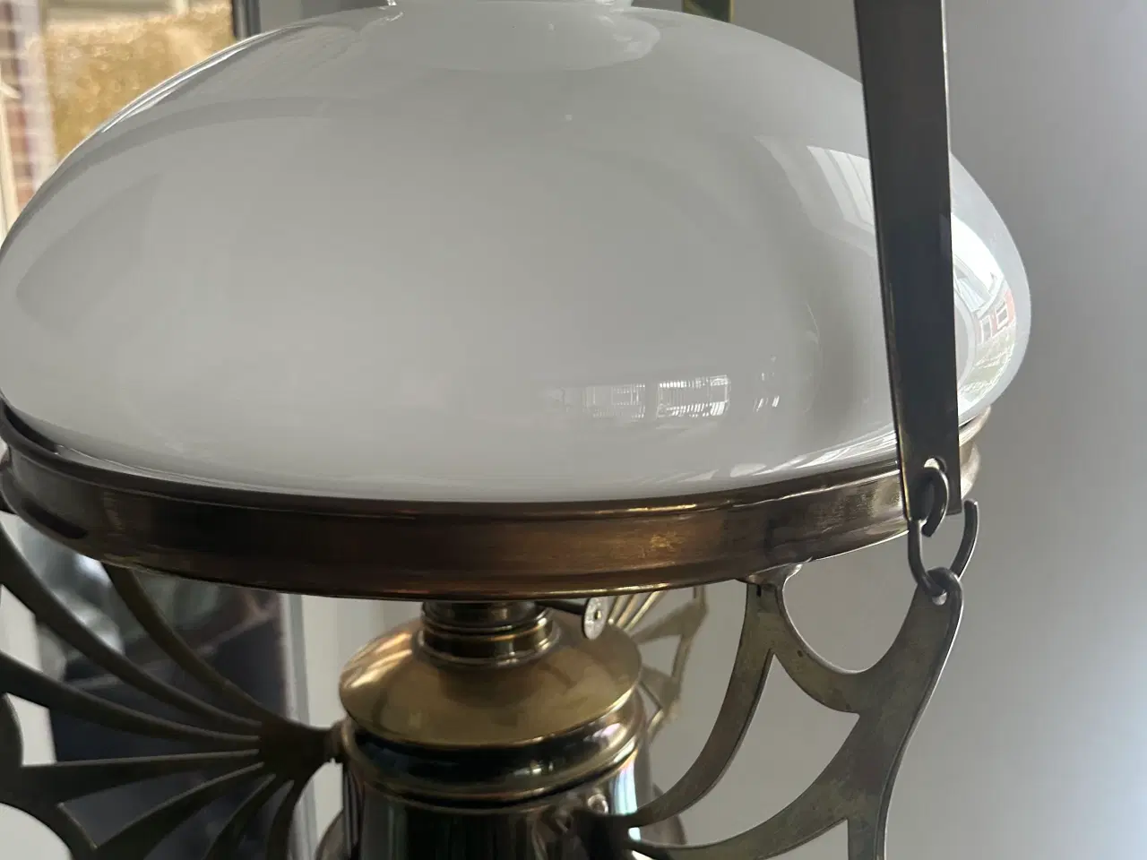 Billede 1 - Petroliumslampe (Antik) til at hænge i loftet