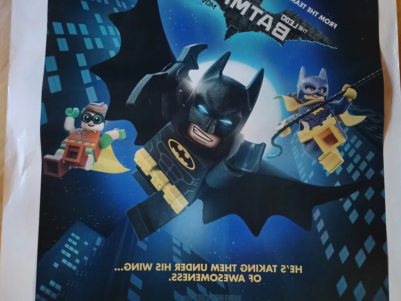 Billede 2 - The Lego Batman Movie plakat.
