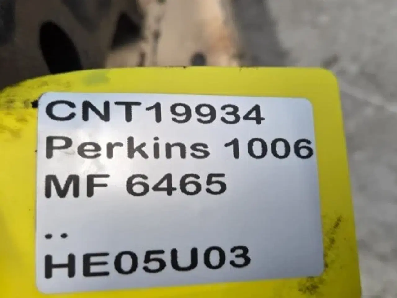 Billede 15 - Perkins 1006 Bundkar 4224978M1