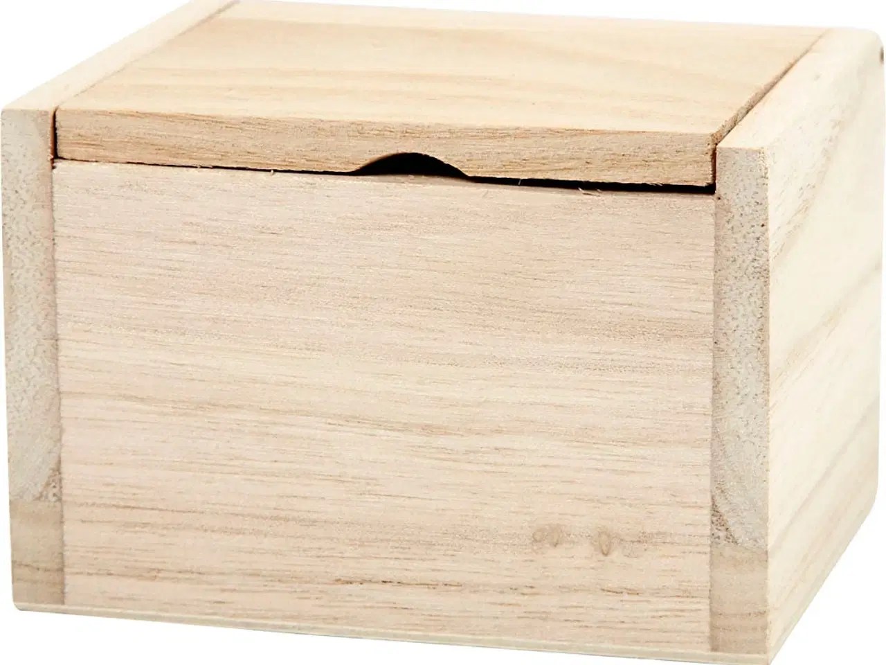 Billede 1 - Elegant Opbevaringsæske med Vippelåg - 10x8,2x6,7 cm