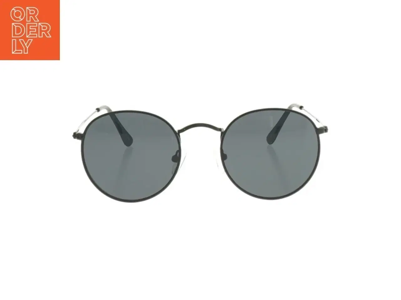 Billede 2 - Runde solbriller med sort stel (str. 13,5 cm)