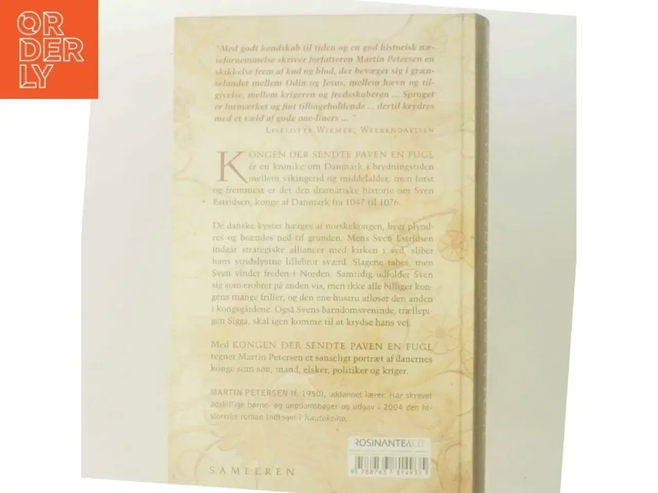 Billede 3 - Kongen der sendte paven en fugl af Martin Petersen (Bog)