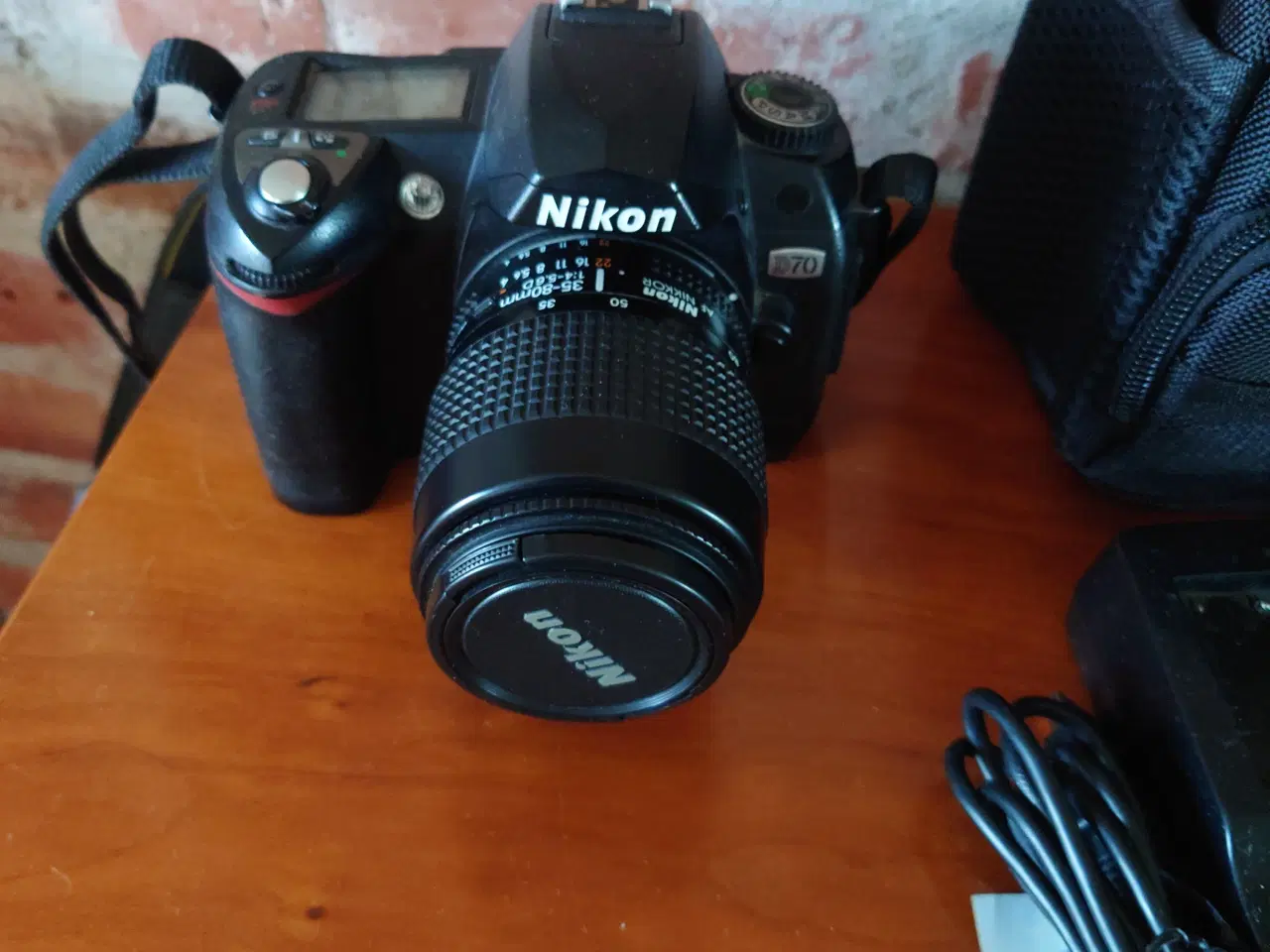 Billede 3 - Nikon D70 , 2Gb ram, 35-80mm objektiv og ny taske