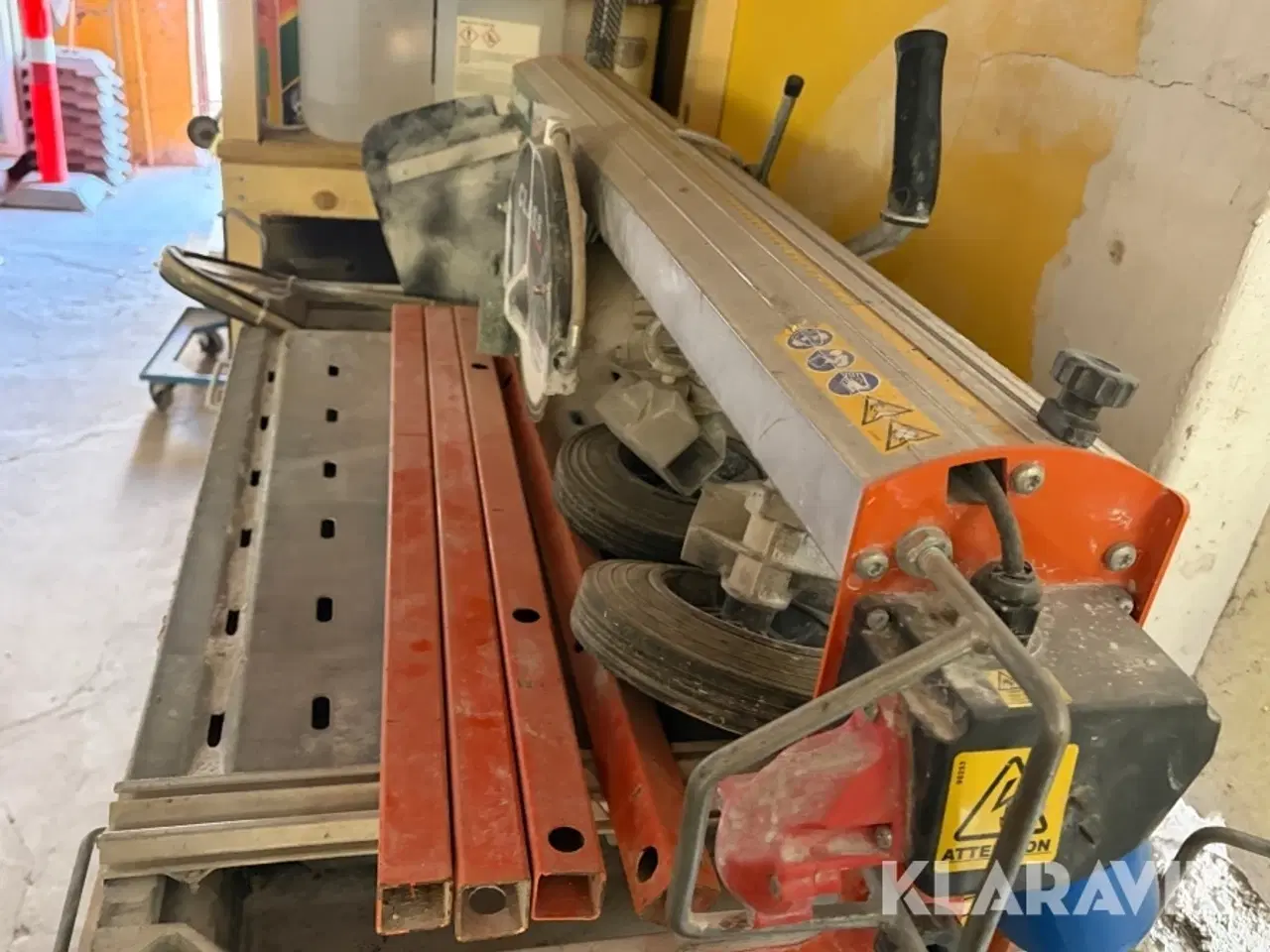 Billede 8 - Fliseskærer med vandkøling Battipav CLASS 670S