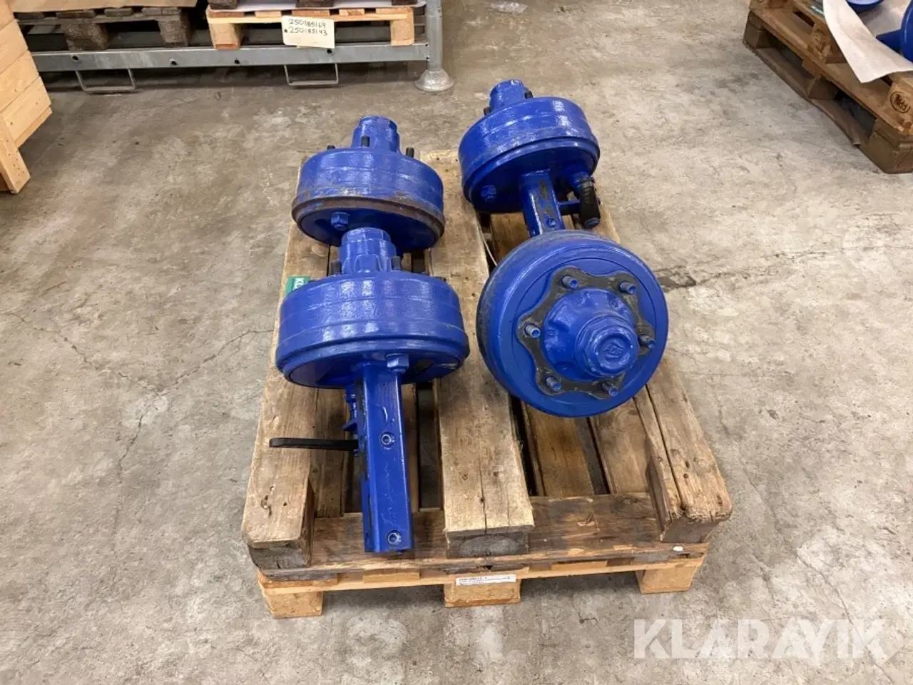 Billede 2 - Stubaksler ADR 4 styk med bremsearm