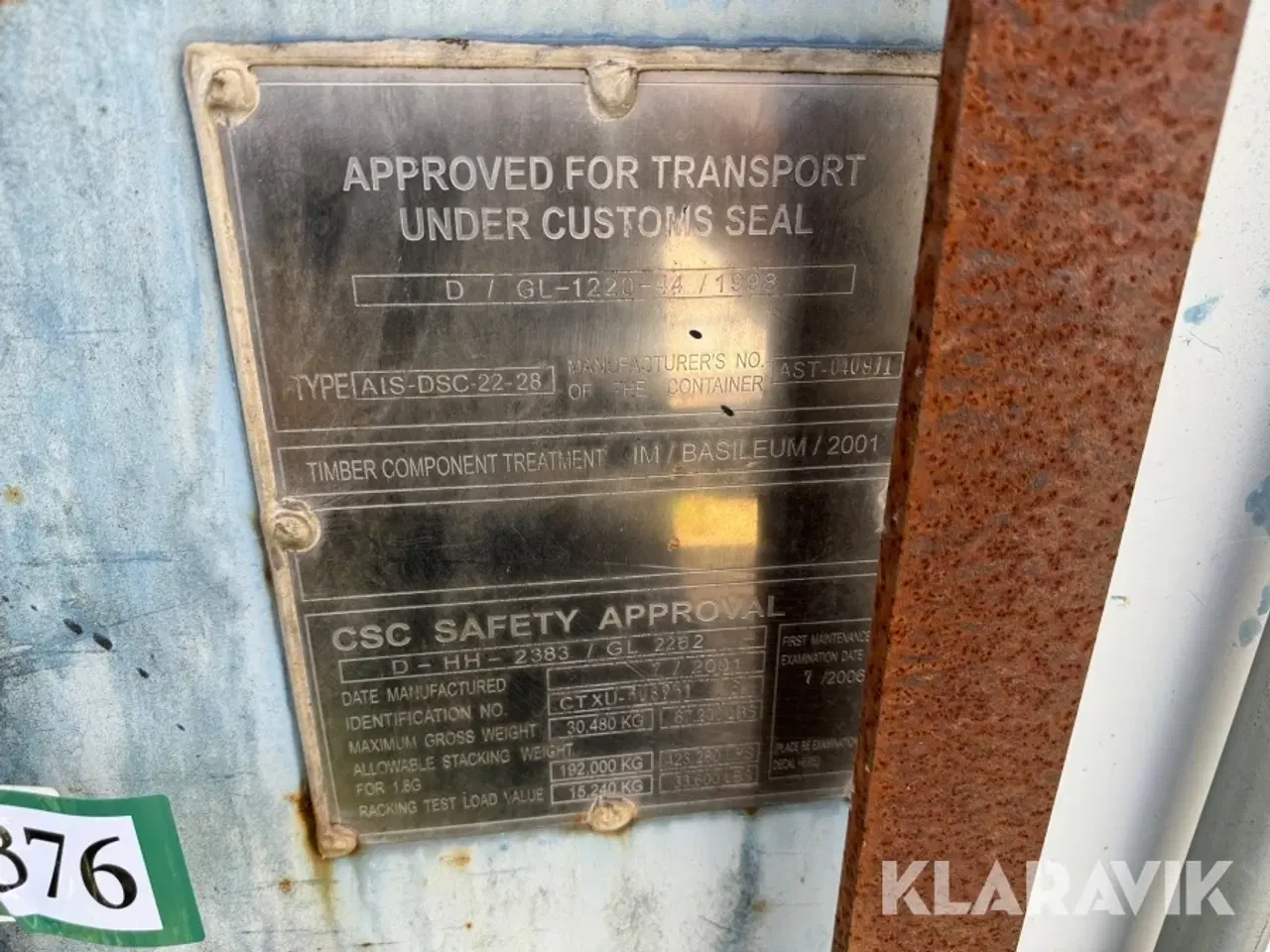 Billede 5 - Container CTXU 20 fod