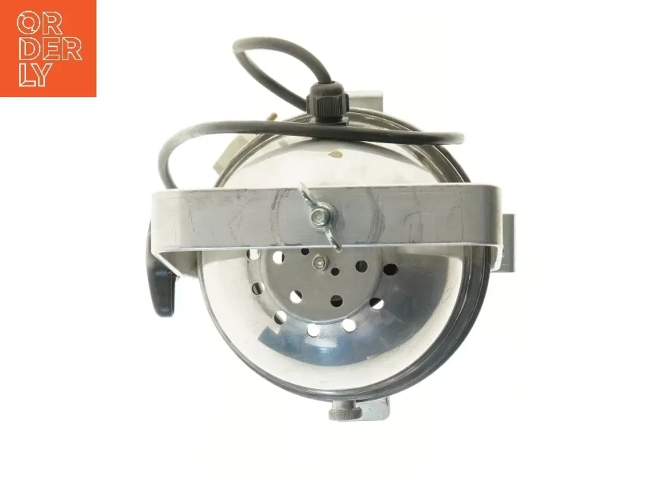 Billede 2 - Parlampe i metal (str. 35 cm)