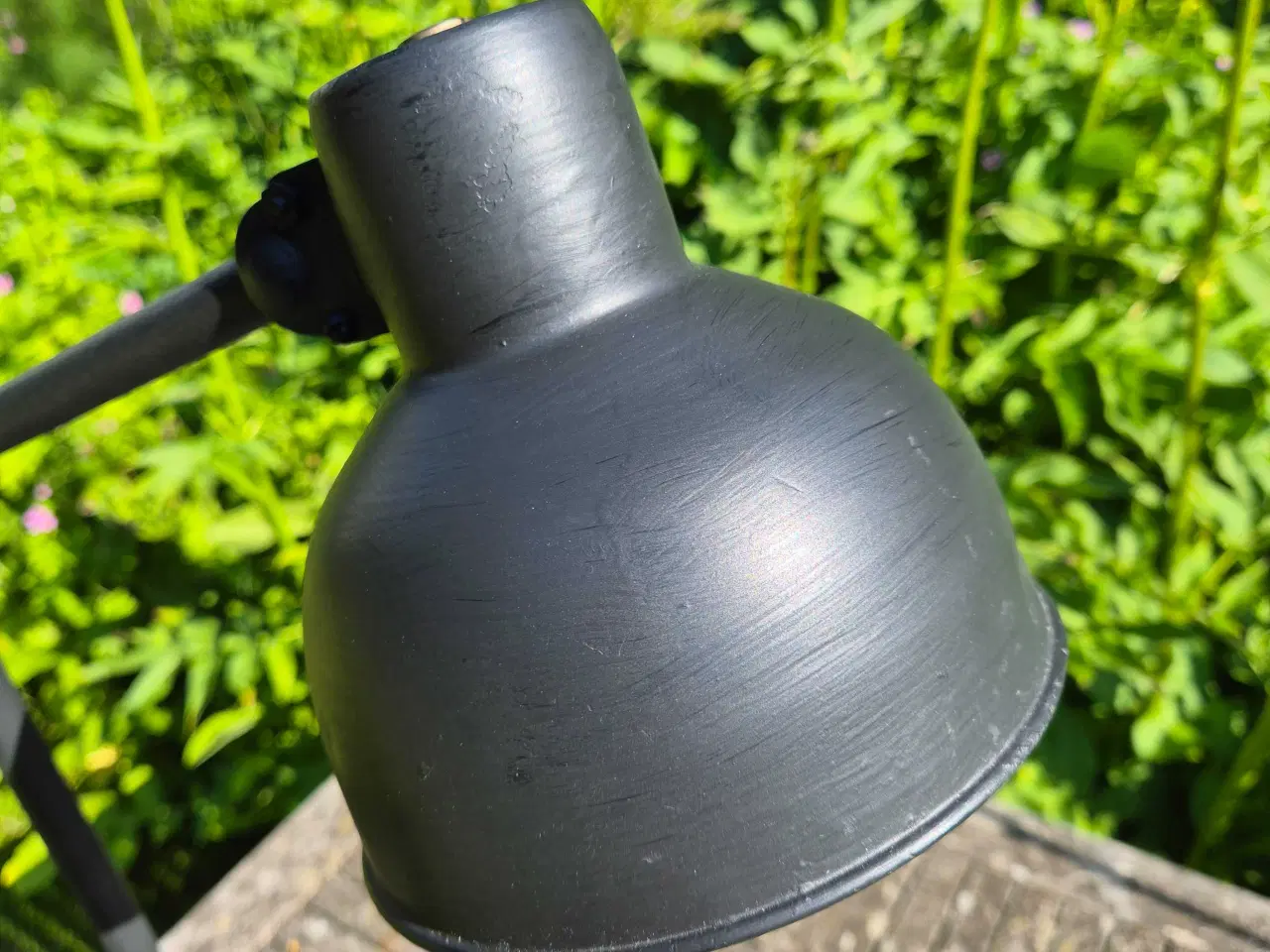 Billede 3 - Matsort bordlampe i Bauhaus-stil 