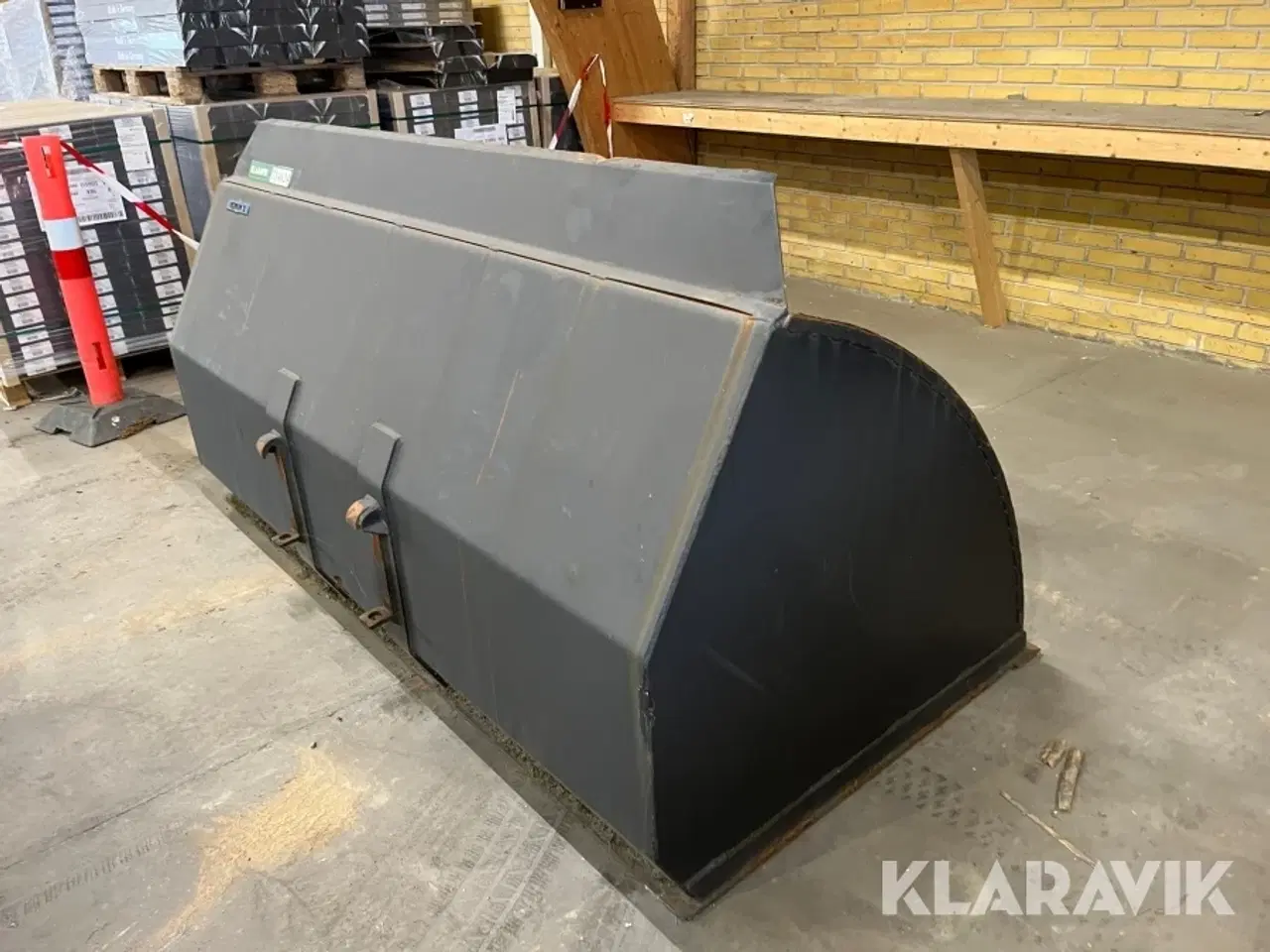 Billede 5 - Skovl Vejrums 2000 mm flis skovl