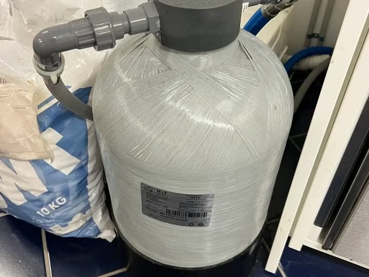 Billede 7 - Opvaskemaskine WINTERHALTER UC-S V02 inkl. tryktank og åben sæk m. salt