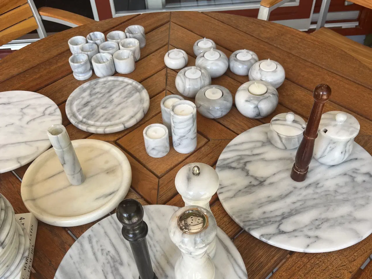 Billede 6 - Diverse marmor ting