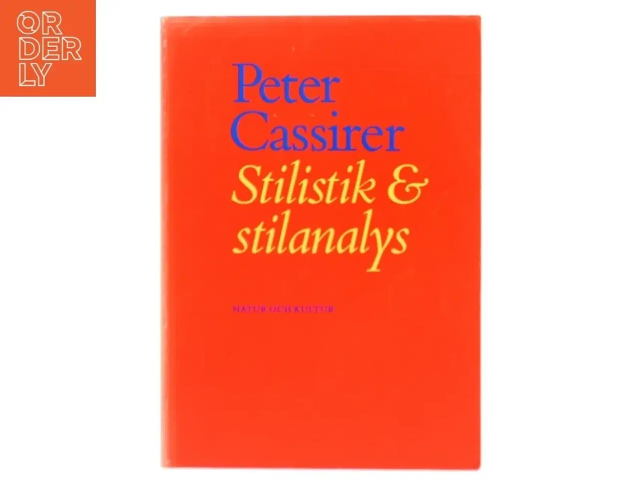 Billede 1 - Peter Cassirer, stilistik & Stilanalyse